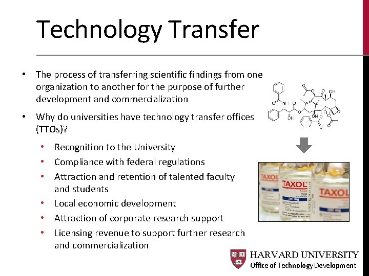 Technology Transfer • The process of transferring scientific findings from one organization to another Technology Transfer • The process of transferring scientific findings from one organization to another