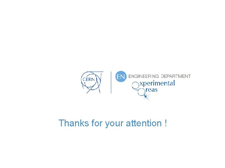 Thanks for your attention ! 