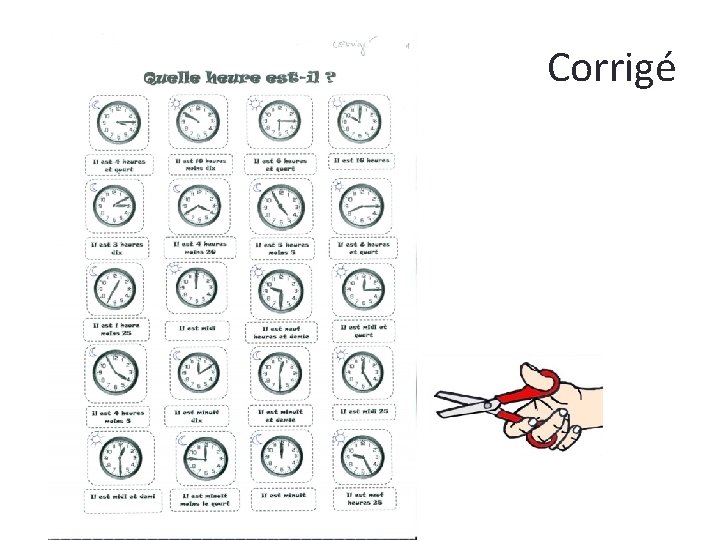 Corrigé 