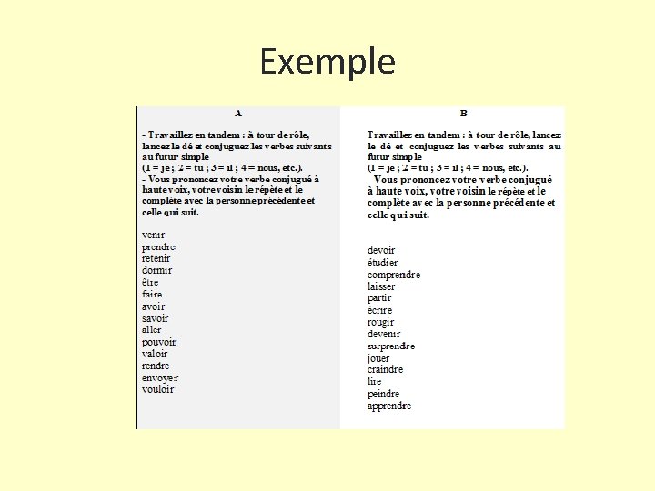 Exemple 