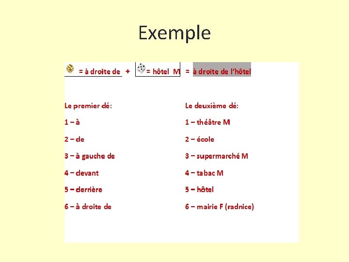 Exemple 