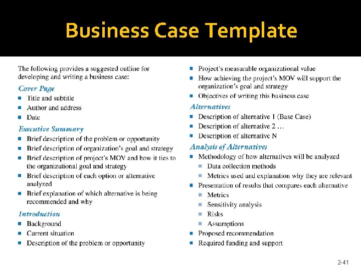 Business Case Template 2 -41 