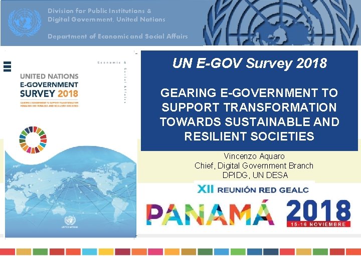 Division for Public Institutions & Digital Government, United Nations Department of Economic and Social