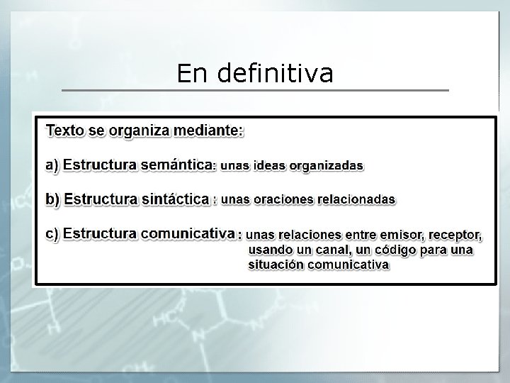 En definitiva En definitiva