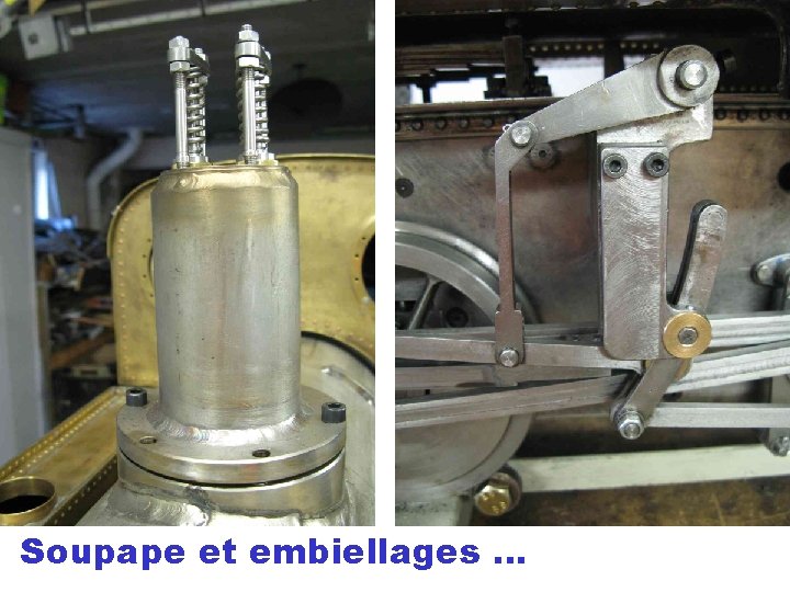 Soupape et embiellages … 