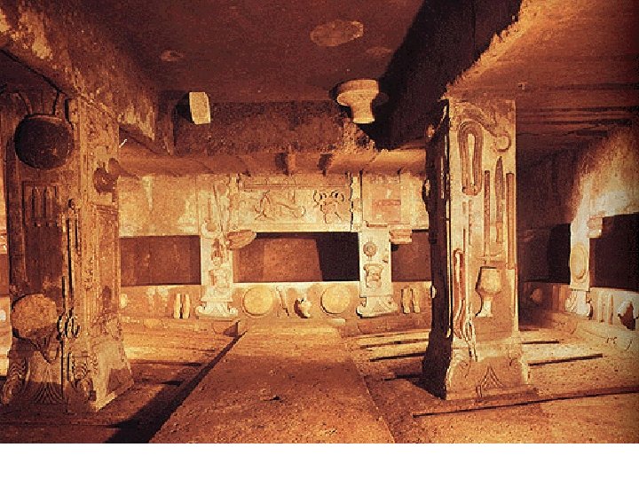 Etrusco. Tumba de los relieves 