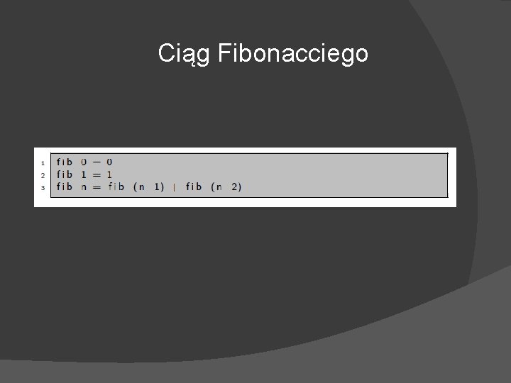 Ciąg Fibonacciego 