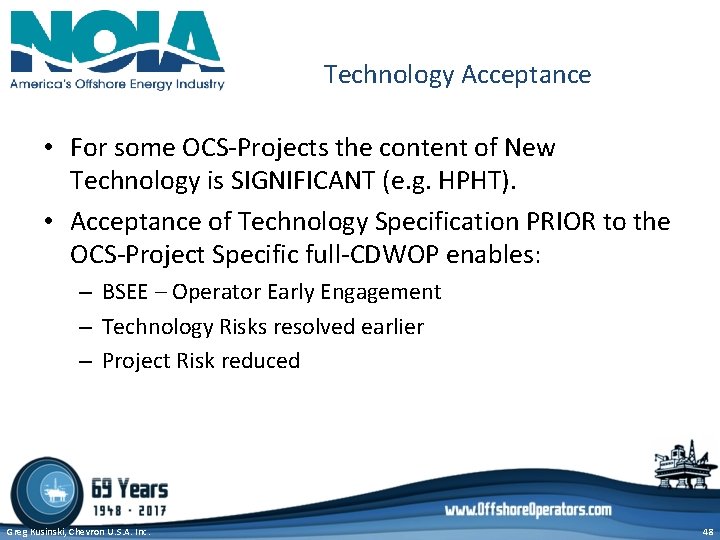 Technology Acceptance • For some OCS-Projects the content of New Technology is SIGNIFICANT (e. Technology Acceptance • For some OCS-Projects the content of New Technology is SIGNIFICANT (e.