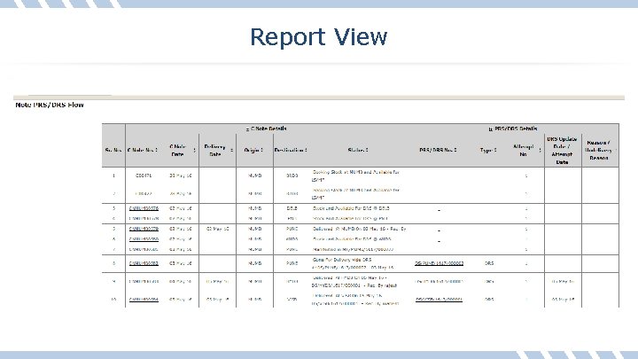 Report View 