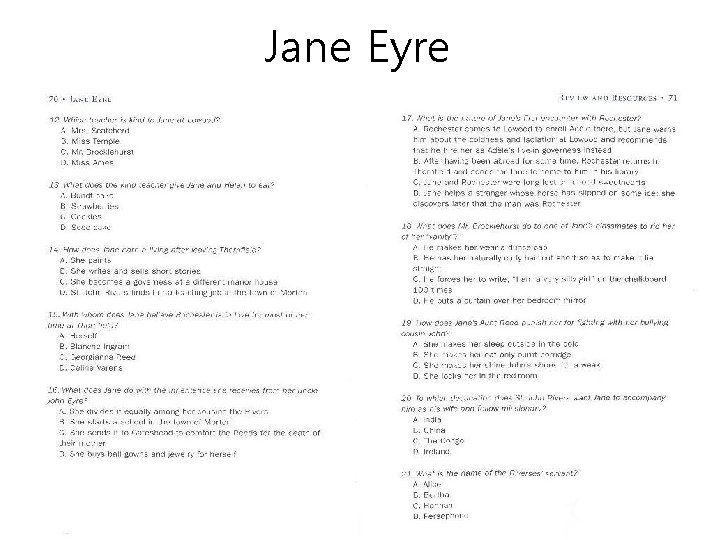 Jane Eyre 