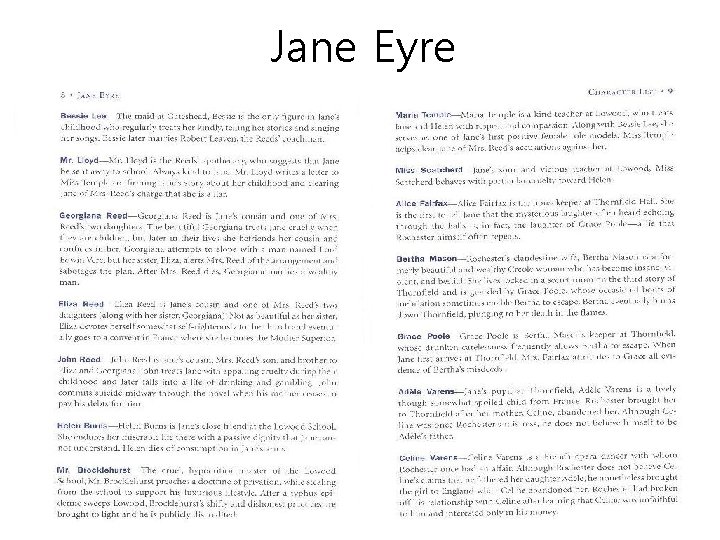 Jane Eyre 