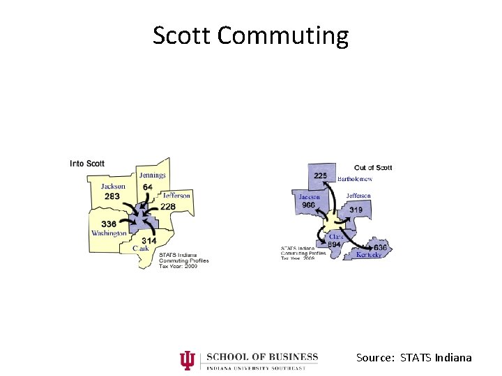 Scott Commuting Source: STATS Indiana 