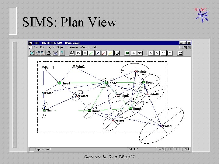 SIMS: Plan View Catherine Le Cocq IWAA 97 