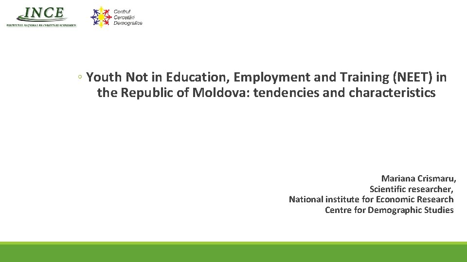 Youth Not in Education Employment and Training NEET