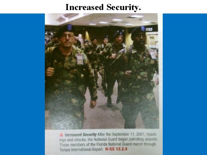 Increased Security. 