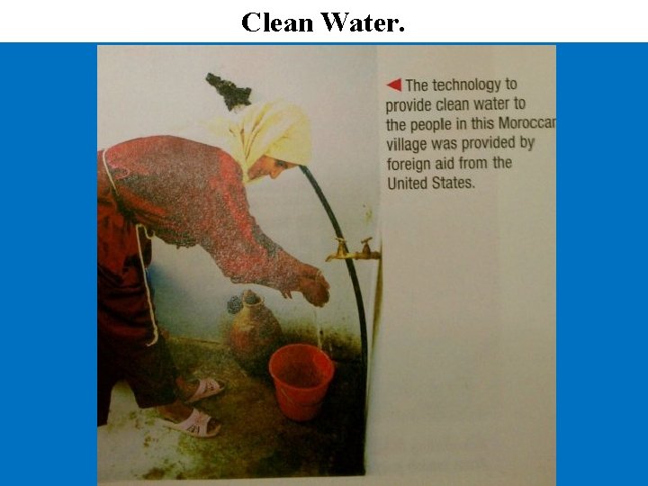 Clean Water. 