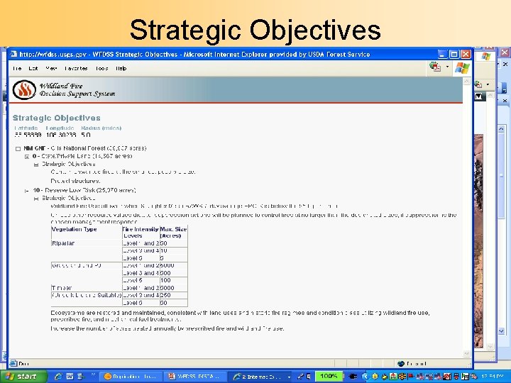 Strategic Objectives 