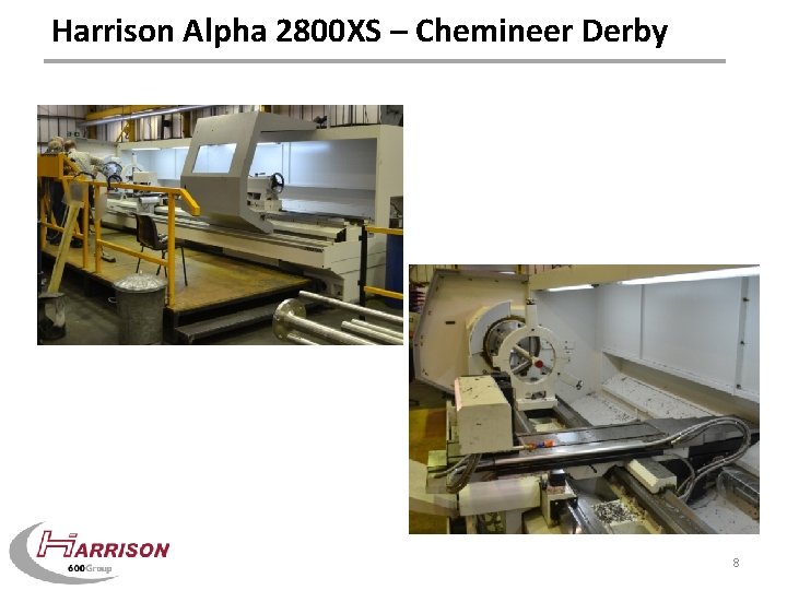 Harrison Alpha 2800 XS – Chemineer Derby 8 