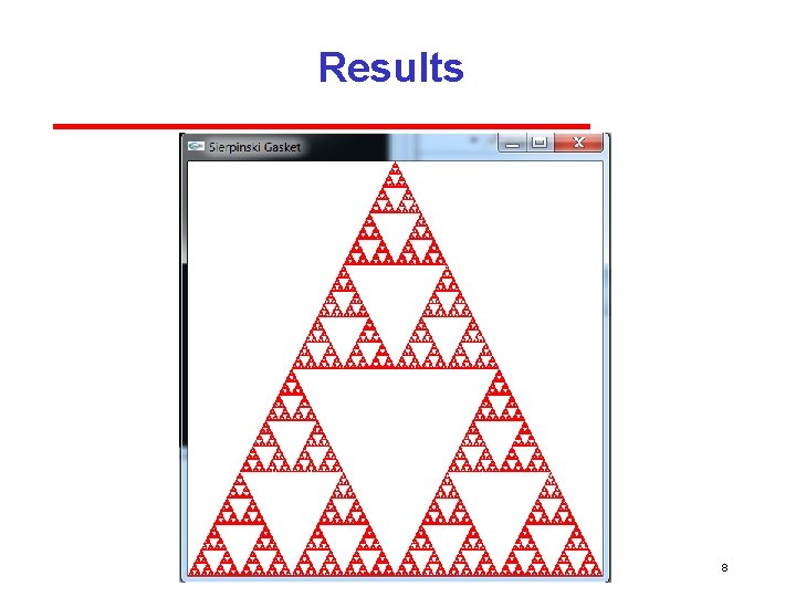 Results 8 