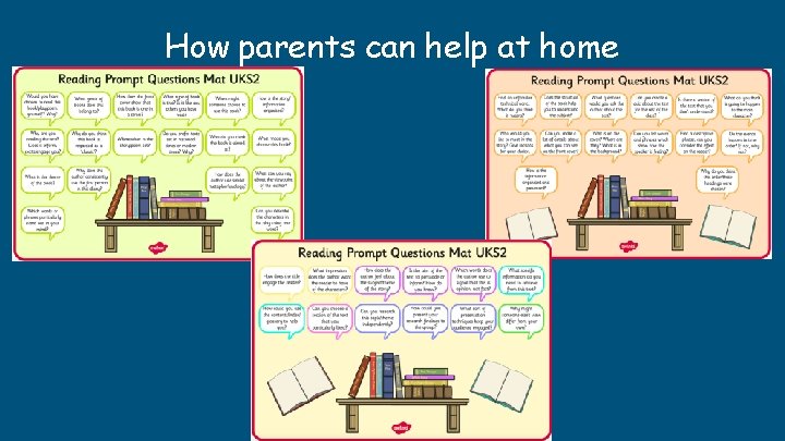 How parents can help at home How parents can help at home