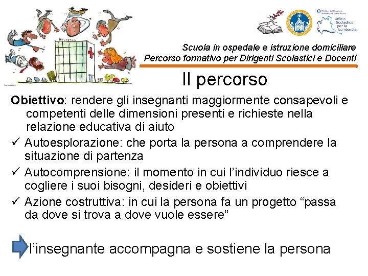 Scuola in ospedale e istruzione domiciliare Percorso formativo per Dirigenti Scolastici e Docenti Il