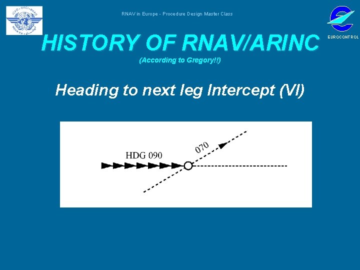 RNAV in Europe - Procedure Design Master Class HISTORY OF RNAV/ARINC (According to Gregory!!)