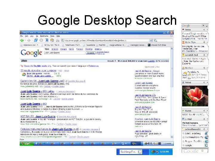 Google Desktop Search 