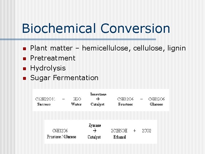 Biomass Conversion Technologies Priscilla Ho November 21 2006