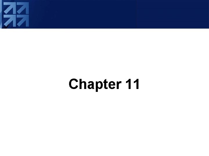 Chapter 11 