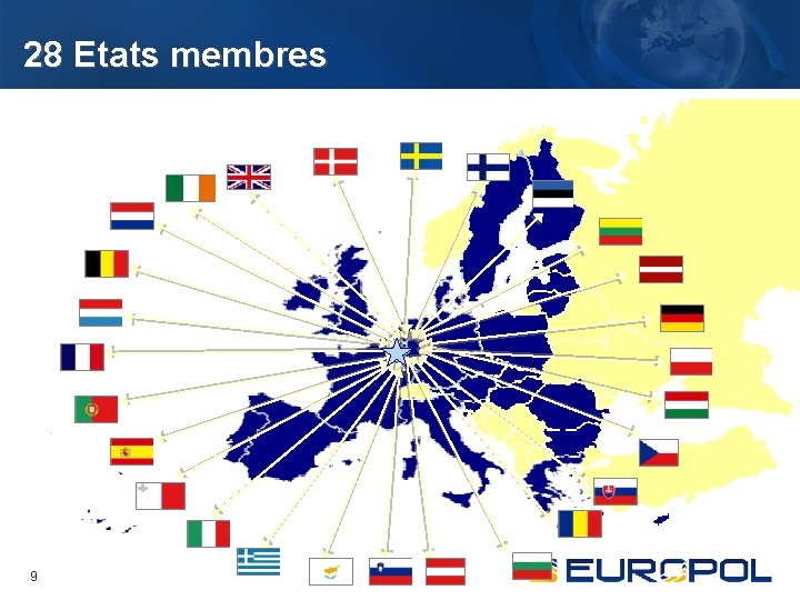 28 Etats membres 9 