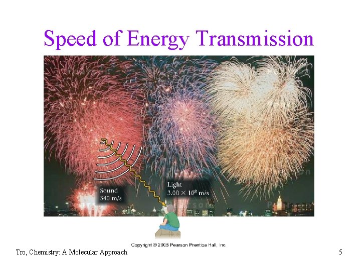 Speed of Energy Transmission Tro, Chemistry: A Molecular Approach 5 