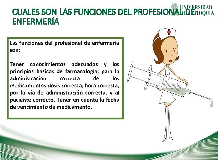 CUALES SON LAS FUNCIONES DEL PROFESIONAL DE ENFERMERÍA Las funciones del profesional de enfermería