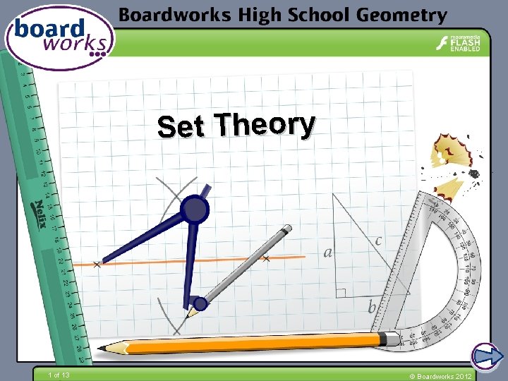 Set Theory 1 of 13 © Boardworks 2012 