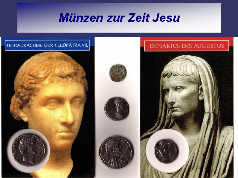 Münzen zur Zeit Jesu 