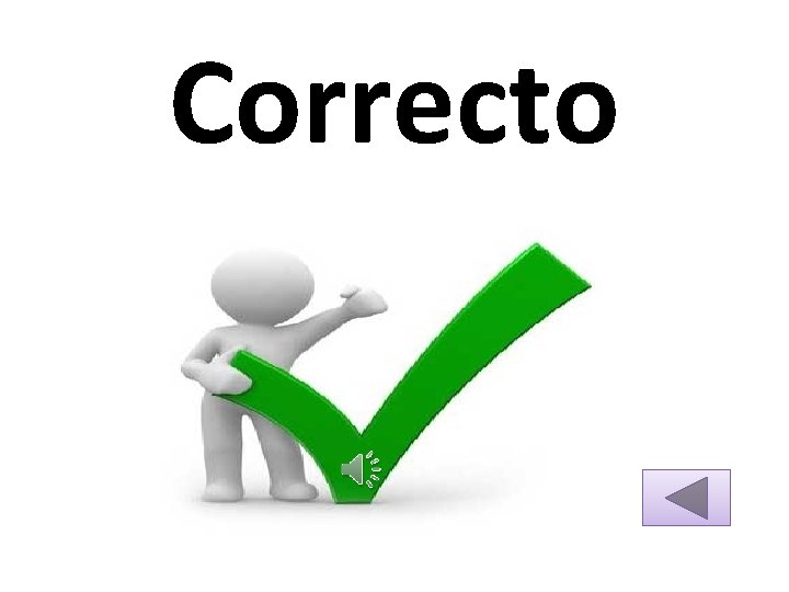 Correcto 