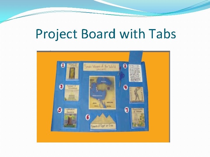 Project Board with Tabs 