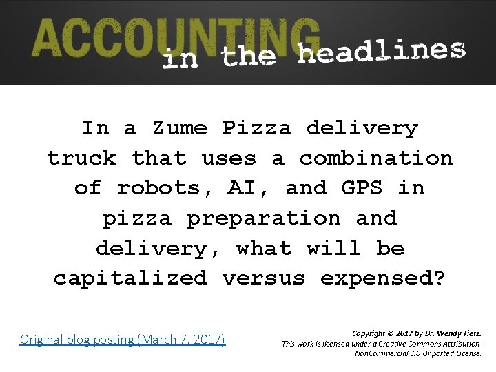 In a Zume Pizza delivery truck that uses a combination of robots, AI, and