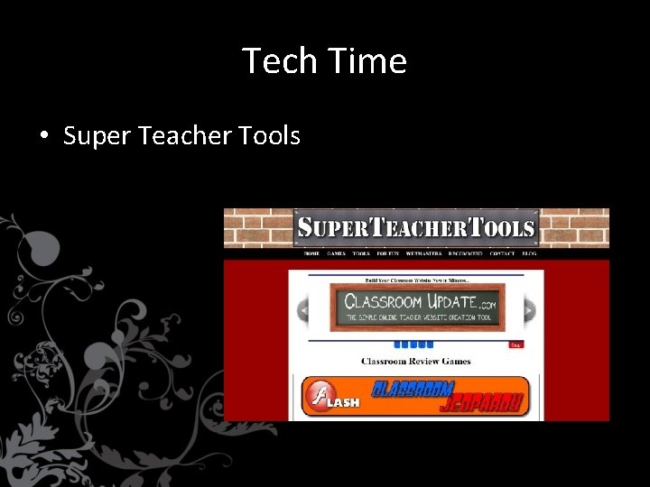 Tech Time • Super Teacher Tools 