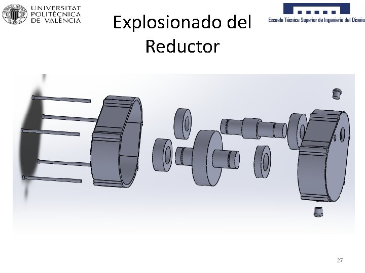 Explosionado del Reductor 27 