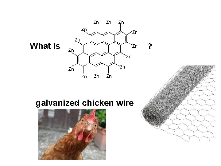 What is galvanized chicken wire ? What is galvanized chicken wire ?