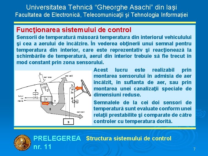 Universitatea Tehnică “Gheorghe Asachi” din Iaşi Facultatea de Electronică, Telecomunicaţii şi Tehnologia Informaţiei Funcţionarea