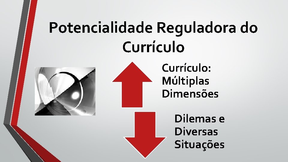 Potencialidade Reguladora do Currículo: Múltiplas Dimensões Dilemas e Diversas Situações Potencialidade Reguladora do Currículo: Múltiplas Dimensões Dilemas e Diversas Situações