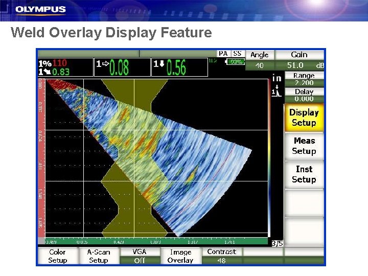 Weld Overlay Display Feature 