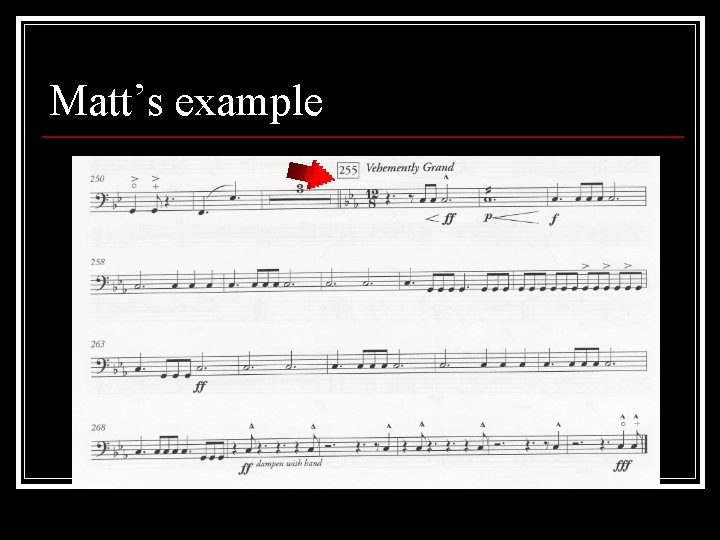 Matt’s example 