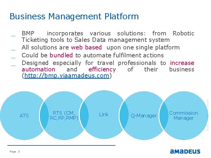 Business Management Platform ATS Page 3 RTS (CM, RC, RP, RMP) Link Q-Manager Commission Business Management Platform ATS Page 3 RTS (CM, RC, RP, RMP) Link Q-Manager Commission
