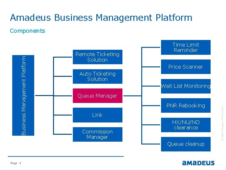 Amadeus Business Management Platform Remote Ticketing Solution Time Limit Reminder Price Scanner Auto Ticketing Amadeus Business Management Platform Remote Ticketing Solution Time Limit Reminder Price Scanner Auto Ticketing