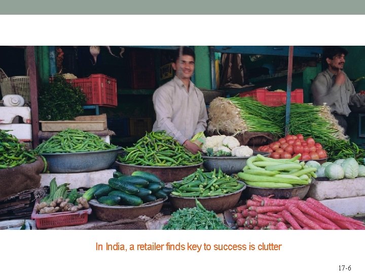 In India, a retailer finds key to success is clutter 17 -6 