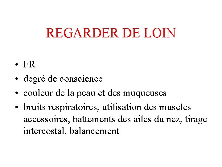 REGARDER DE LOIN • • FR degré de conscience couleur de la peau et