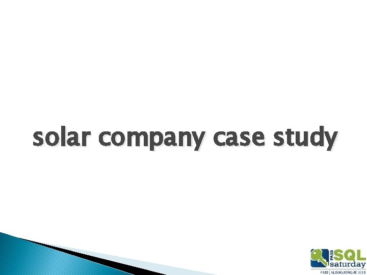 solar company case study 