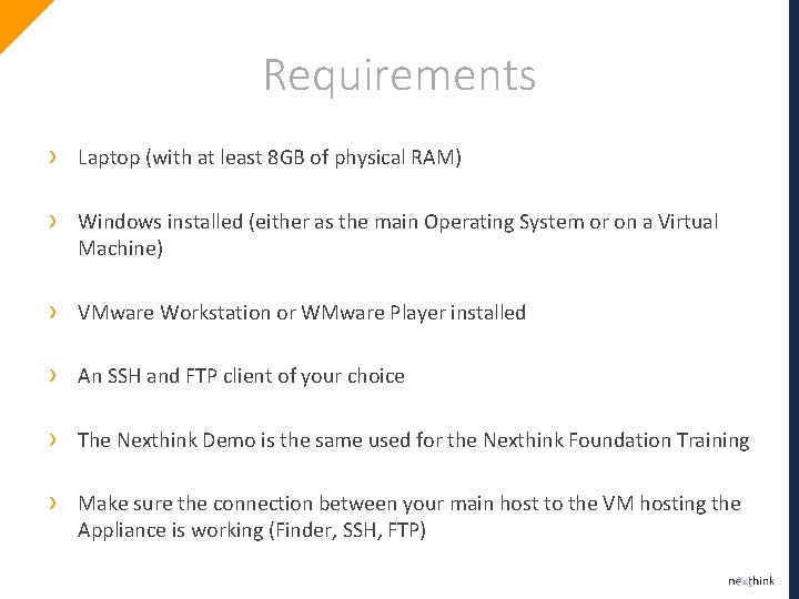 Requirements › Laptop (with at least 8 GB of physical RAM) › Windows installed